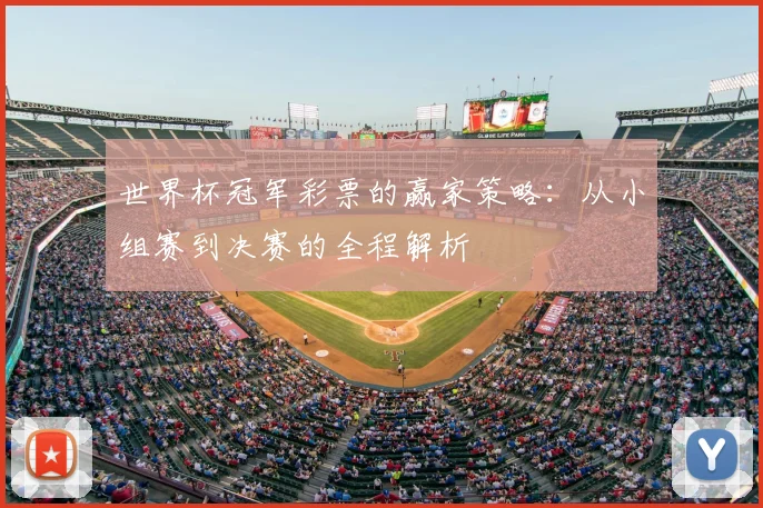 世界杯冠军彩票的赢家策略：从小组赛到决赛的全程解析